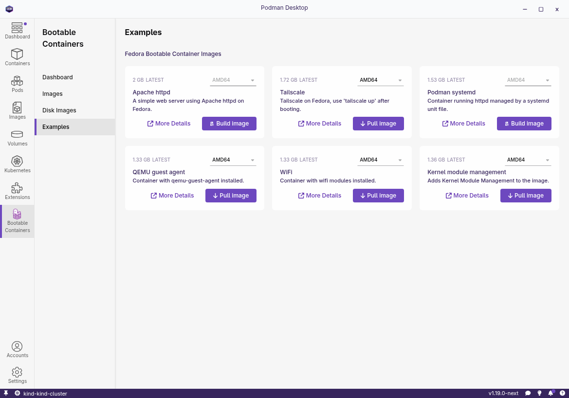 Bootc extension examples page
