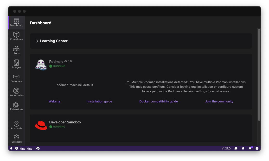 Updated dashboard notification design